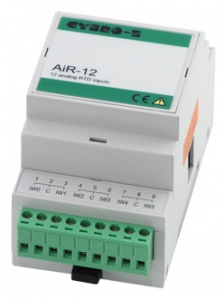 AiR-12 модуль расширения аналоговых входов Pt100/Pt1000 или Ni100/Ni1000