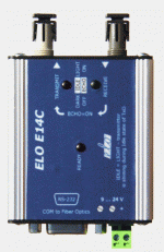 E14C Преобразователь RS232 в оптическое волокно 50/125 и 62,5/125