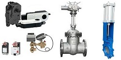 Motor-operated gate valves